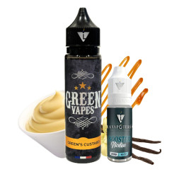 GREEN VAPES - GREEN CUSTARD 50ml 03mg - La Vapoteria