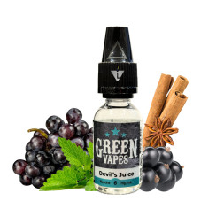 GREEN VAPES - DEVIL'S JUICE 10ml 6MG - La Vapoteria