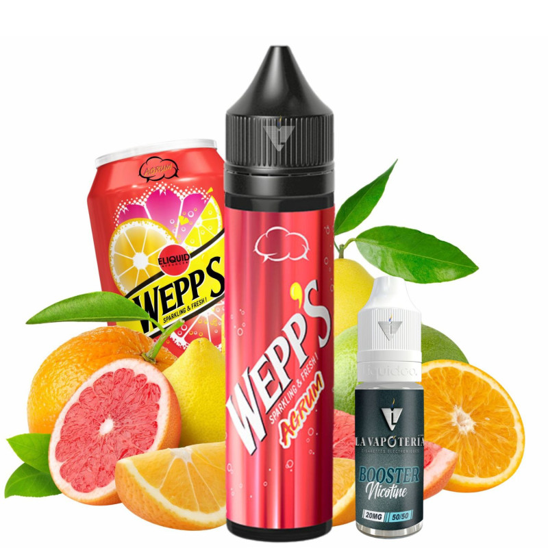 ELIQUID FRANCE - WEPP'S AGRUM 50ml 03mg - La Vapoteria