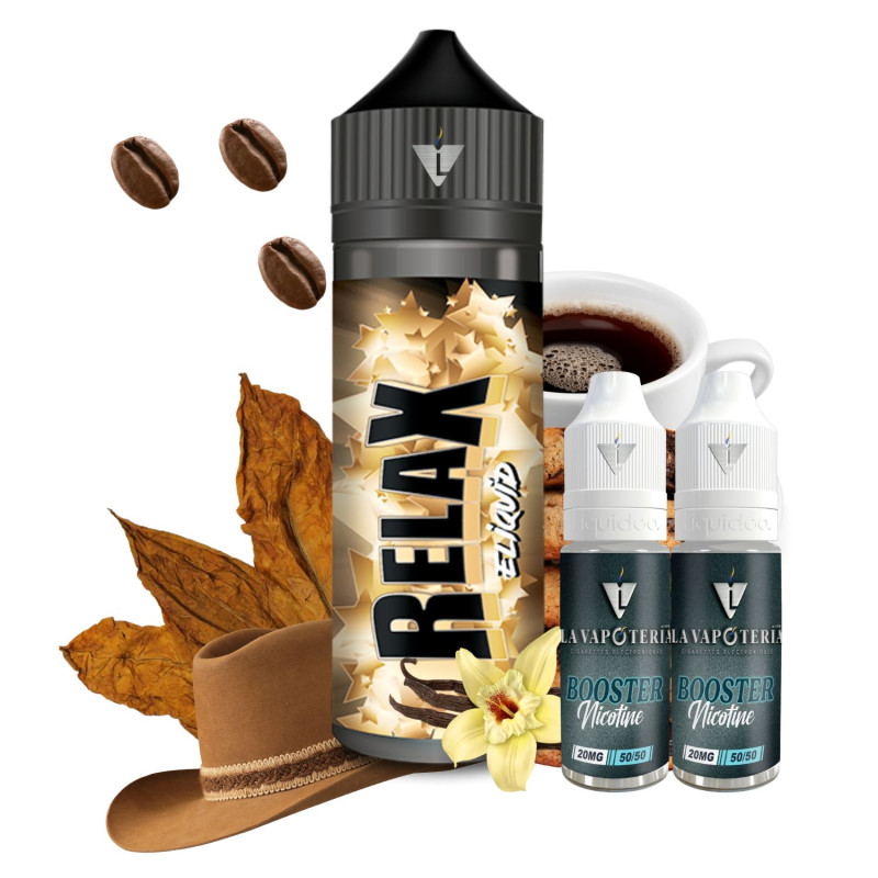 ELIQUID-FRANCE - RELAX 100ml 03mg - La Vapoteria
