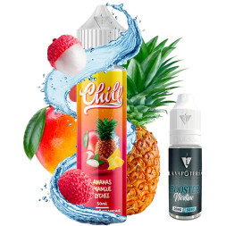 CHILL - ANANAS MANGUE LYCHEE 50ml 03mg - La Vapoteria
