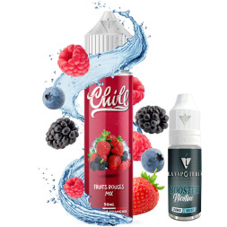 CHILL - FRUITS ROUGES MIX 50ml 03mg - La Vapoteria