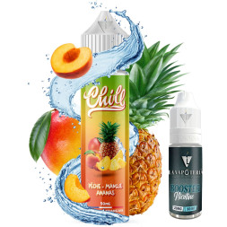 CHILL - PECHE MANGUE ANANAS 50ml 03mg - La Vapoteria