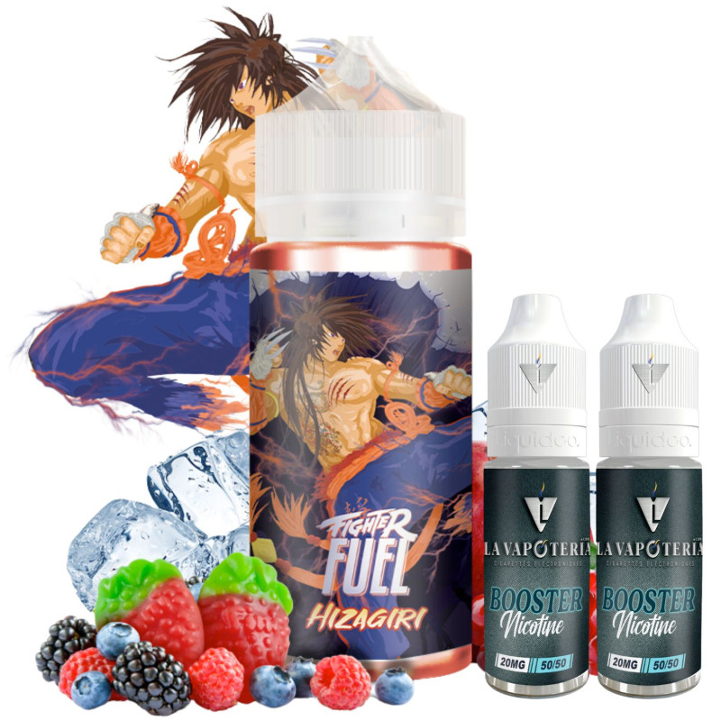 FUEL FIGHTER - HIZAGIRI 100ml 03mg - La Vapoteria