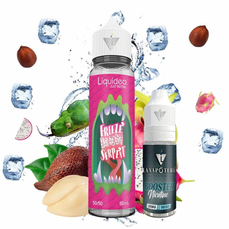 LIQUIDEO - FREEZE DRAGON SERPENT 50ml 03mg - La Vapoteria