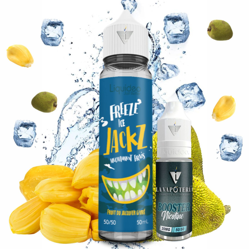 LIQUIDEO - FREEZE JACKZ 50ml 03MG     La Vapoteria