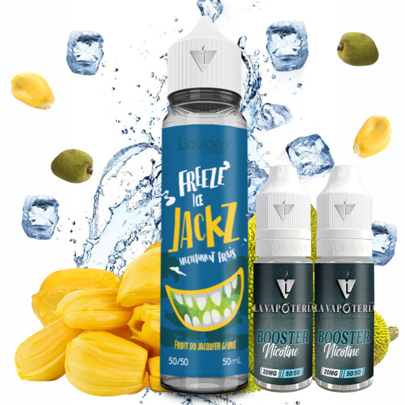 LIQUIDEO - FREEZE JACKZ 50ml 06MG     La Vapoteria