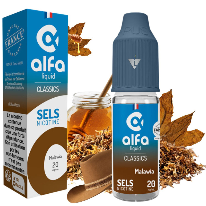 ALFA SEL - MALAWIA 10ml 20mg - La Vapoteria