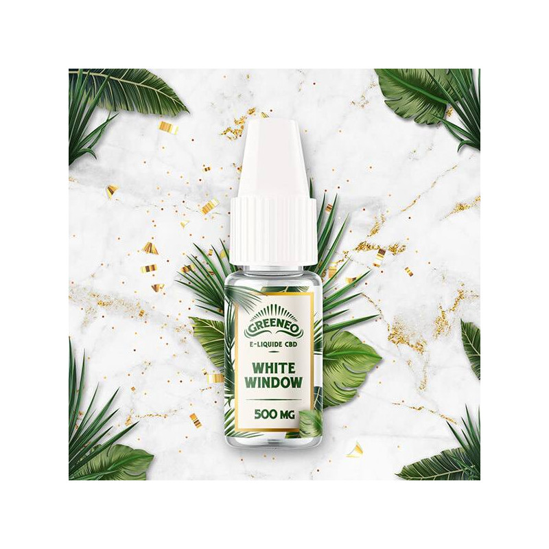 GREENEO - LIQUIDE CBD WHITE WINDOW 10ml