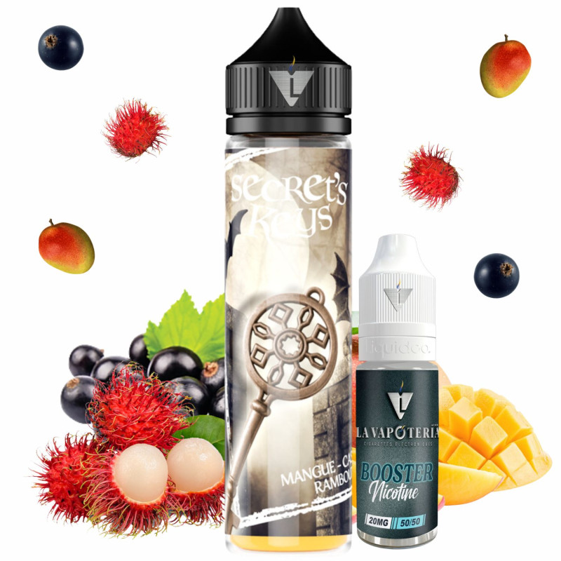 SECRET'S KEYS - SILVER KEY 50ml 03mg - La Vapoteria