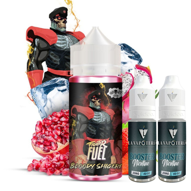 FUEL FIGHTER - BLOODY SHIGERI 100ml 03mg - La Vapoteria