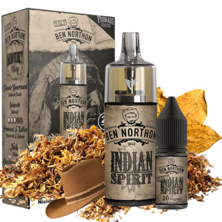 BEN NORTHON - INDIAN SPIRIT 2% 10K PUFFS - La Vapoteria