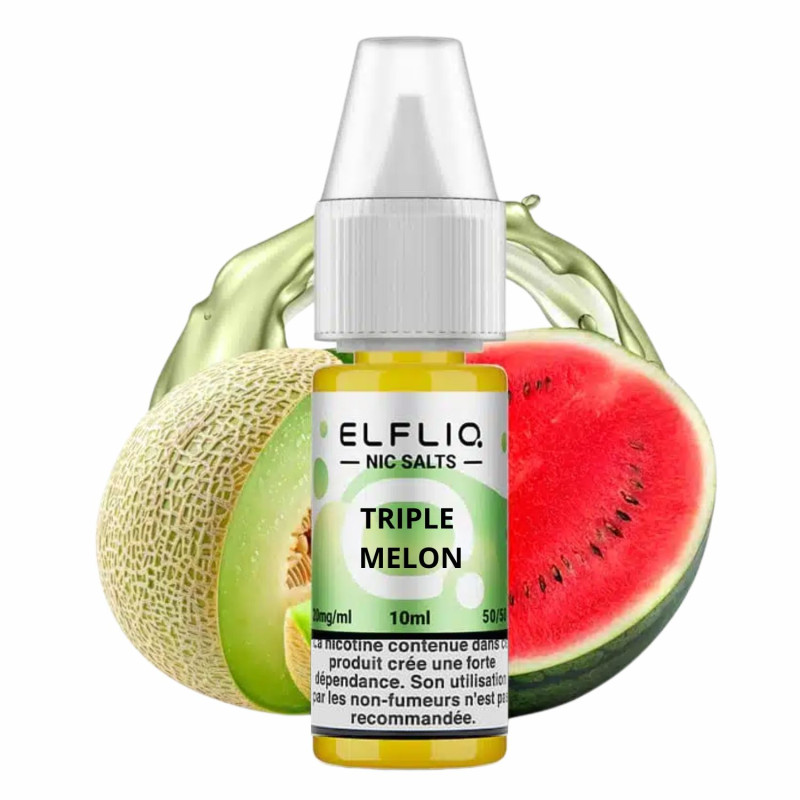 ELFLIQ SALT - TRIPLE MELON 10ml - La Vapoteria