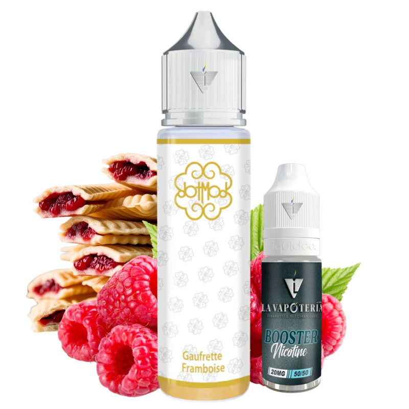DOTMOD - GAUFRETTE FRAMBOISE 50ml 03mg - La Vapoteria