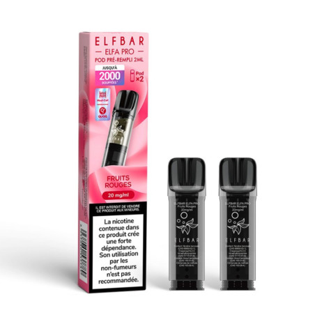 ELFA PRO - POD FRUITS ROUGES 2% - La Vapoteria