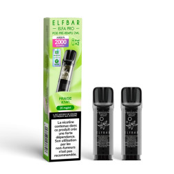 ELFA PRO - PACK DE 2 PODS POD FRAISE KIWI 2% - La Vapoteria