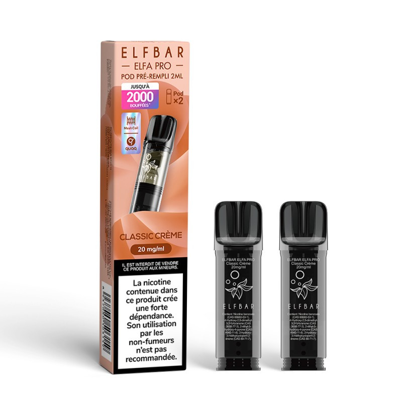 ELFA PRO - PACK DE 2 PODS CLASSIC CRÈME 2%