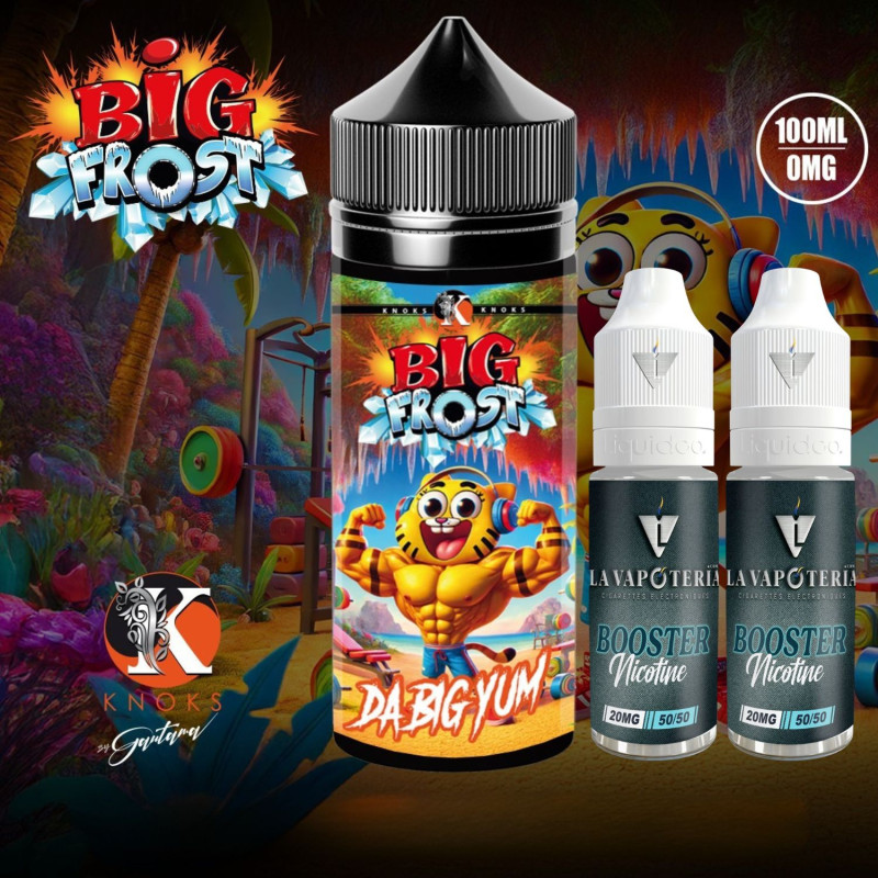 BIG FROST PARADISE - DA YUM 100ml PACK 3mg - La Vapoteria