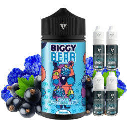 BIGGY BEAR - CASSIS FRAMBOISE BLEUE 200ml PACK 3mg - La Vapoteria