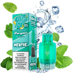 WPUFF FUSION 2.0 - POD MENTHE 15000 PUFFS - La Vapoteria