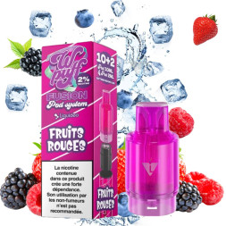 WPUFF FUSION 2.0 - POD FRUITS ROUGES 15000 PUFFS - La Vapoteria