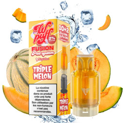 WPUFF FUSION 2.0 - POD POD TRIPLE MELON 15000 PUFFS - La Vapoteria