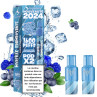 WPUFF 2.0 - PACK DE 2 PODS MYRTILLE FRAMBROYANTE 1600 PUFFS - La Vapoteria