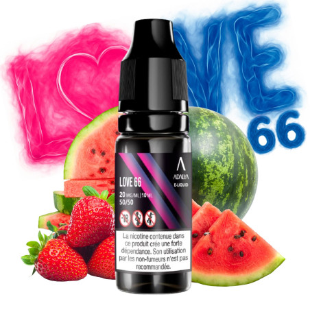 ADALYA SALT - LOVE66 10ml - La Vapoteria