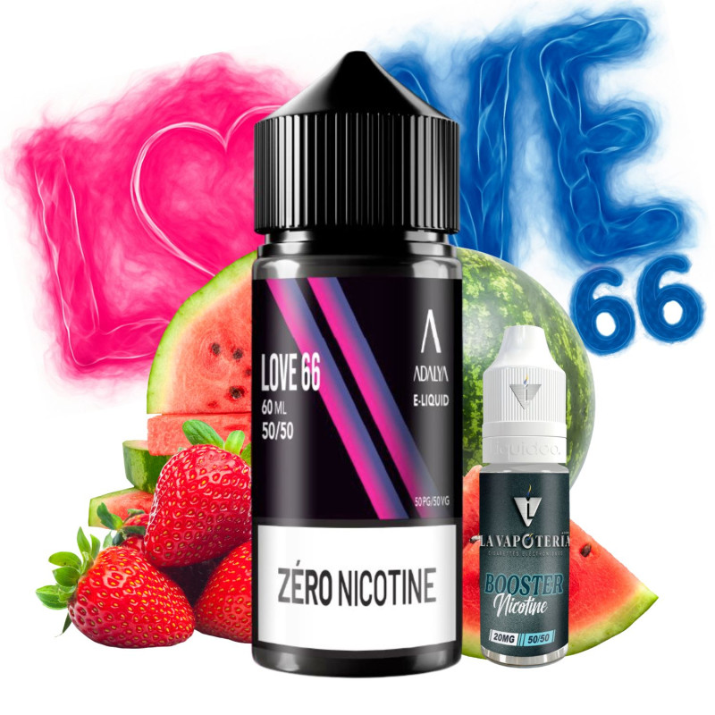ADALYA - LOVE66 60ml 03mg - La Vapoteria