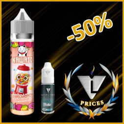 KAWAII - RAINBOW CANDY 50ml 03mg - La Vapoteria