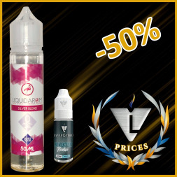 Liquidarom - Silver Blend 50ml 03mg - La Vapoteria