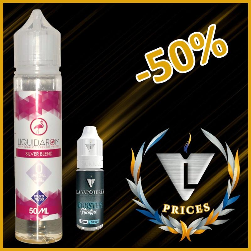 Liquidarom - Silver Blend 50ml 03mg - La Vapoteria