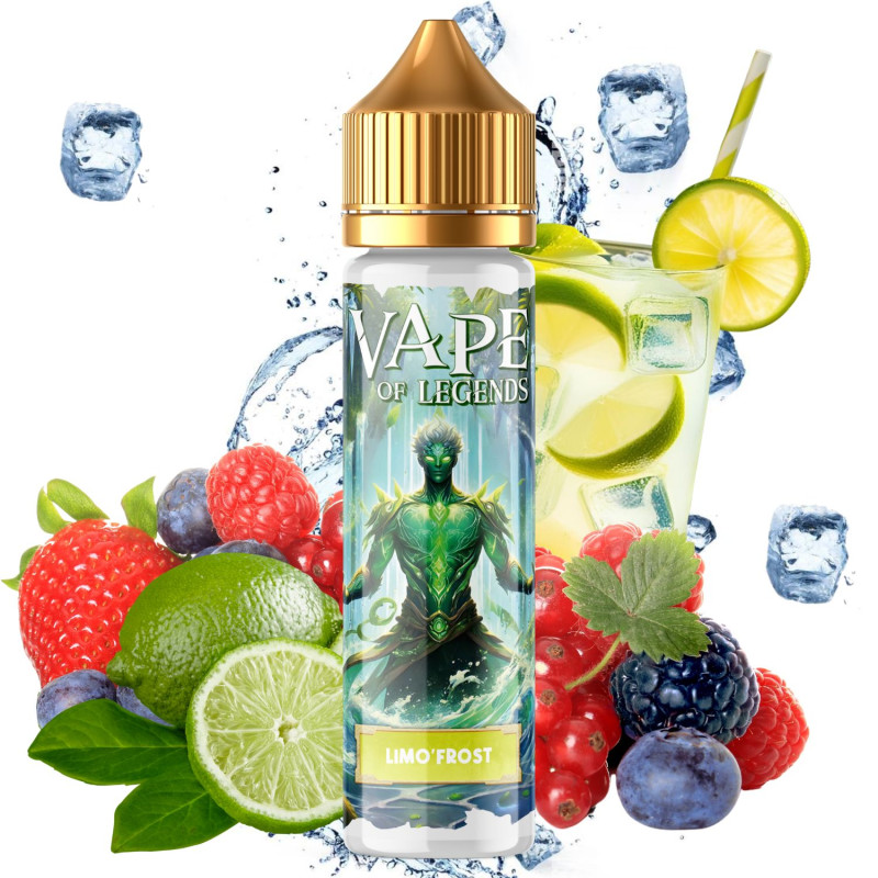 VAPE OF LEGENDS - LIMO'FROST 50ml - La Vapoteria