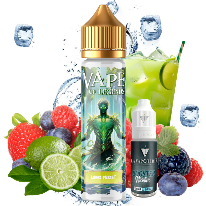 VAPE OF LEGENDS - LIMO'FROST 50ml 03mg - La Vapoteria