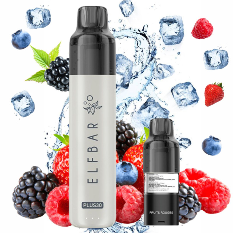 [ELFBAR P30] KIT FRUITS ROUGES