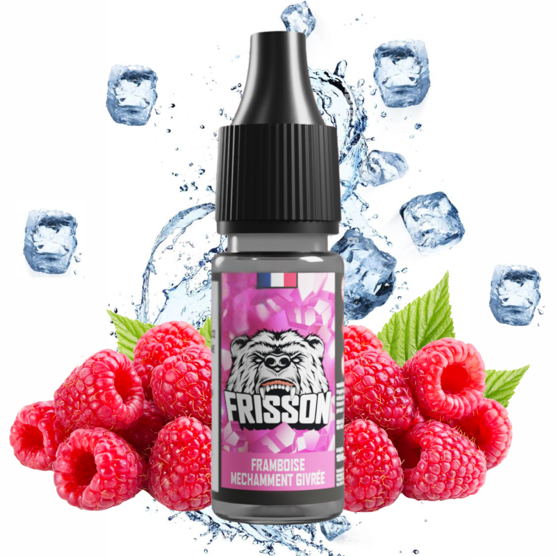 BOBBLE FRISSON - FRAMBOISE MECHAMMENT GIVRÉE 10ml - La Vapoteria