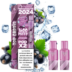 WPUFF 2.0 - PACK DE 2 PODS TOP CASSIS 1600 PUFFS - La Vapoteria