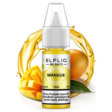 ELFLIQ SALT - Mangue 10ml - La Vapoteria