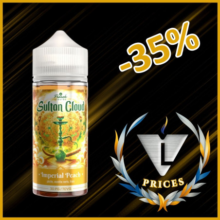 FRENCH LIQUIDE - SULTAN IMPERIAL PEACH 100ml - La Vapoteria