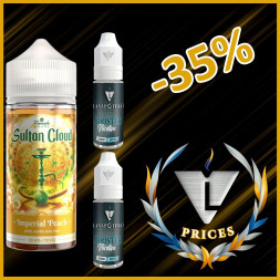 FRENCH LIQUIDE - SULTAN IMPERIAL PEACH 100ml 03mg La Vapoteria