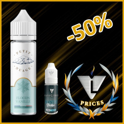 PETIT NUAGE - FLOCON VANILLÉ 60ml 03mg - La Vapoteria