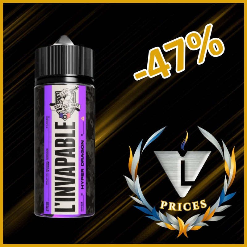 L'INVAPABLE - HYPER DRAGON 100ml - La Vapoteria