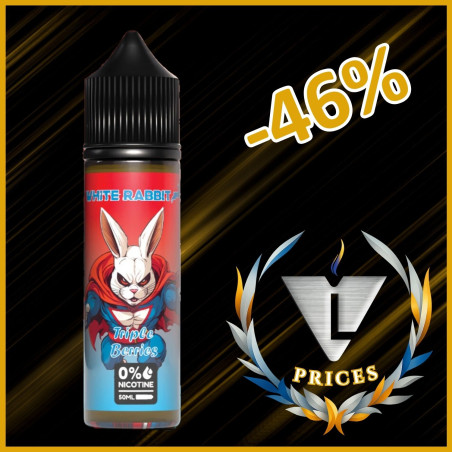 WHITE RABBIT - TRIPLE BERRY 50ml - La Vapoteria