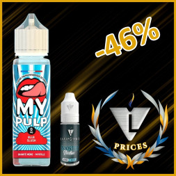 MY PULP - BLUE SLUSH 50ml PACK 03 MG - La Vapoteria