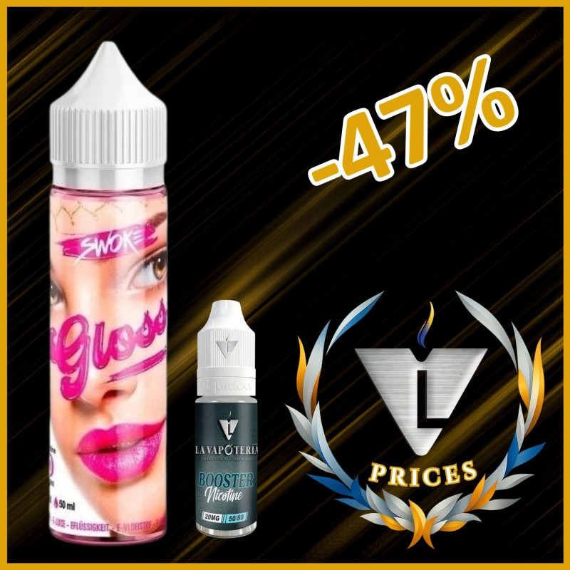 SWOKE - GLOSS 50ml 3mg - La Vapoteria