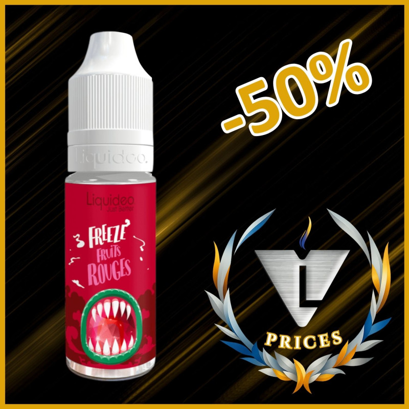 LIQUIDEO - FREEZE FRUITS ROUGES 10ml La Vapoteria