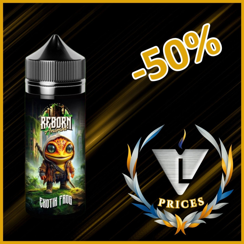 REBORN - EXOTIK FROG 50ml - La Vapoteria