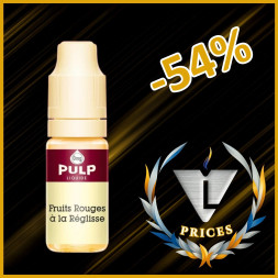 PULP ORIGINAL - FRUITS ROUGES REGLISSE 10ml - La Vapoteria