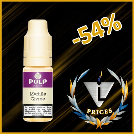 PULP ORIGINAL - MYRTILLE GIVRÉE 10ml - La Vapoteria