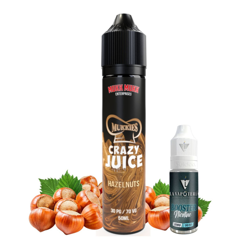 MUKK MUKK - MUKKIES HAZELNUTS 50ml 3mg - La Vapoteria